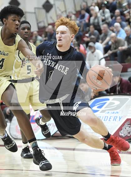 Thumbnail 3 in Moreau Catholic vs. Pinnacle (Rancho Mirage Holiday Invitational) photogallery.