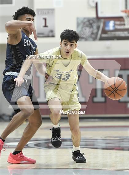 Thumbnail 2 in Moreau Catholic vs. Pinnacle (Rancho Mirage Holiday Invitational) photogallery.