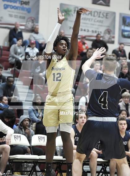 Thumbnail 1 in Moreau Catholic vs. Pinnacle (Rancho Mirage Holiday Invitational) photogallery.