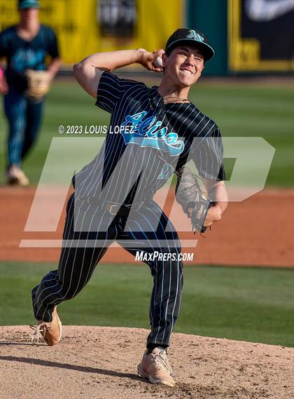 Thumbnail 2 in Aliso Niguel vs. San Marcos (CIF SS DIV 3 Championship Final) photogallery.