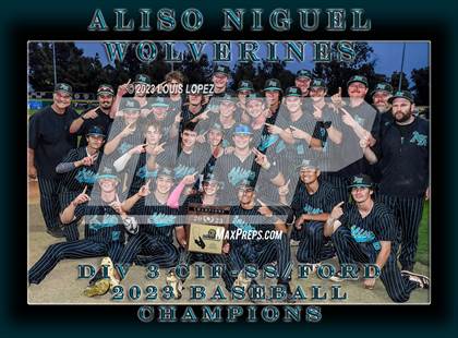 Thumbnail 1 in Aliso Niguel vs. San Marcos (CIF SS DIV 3 Championship Final) photogallery.