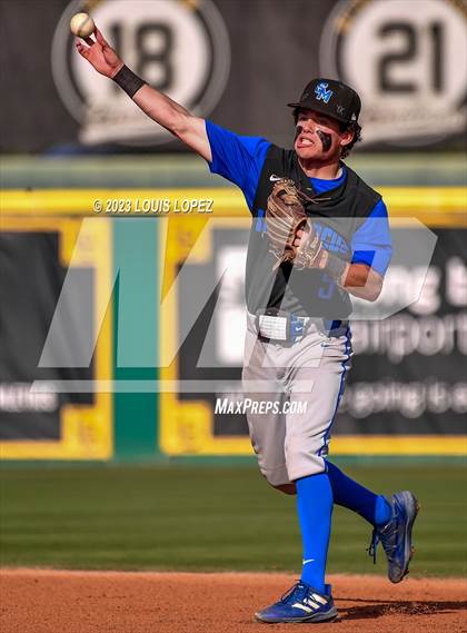 Thumbnail 3 in Aliso Niguel vs. San Marcos (CIF SS DIV 3 Championship Final) photogallery.