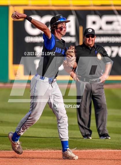 Thumbnail 2 in Aliso Niguel vs. San Marcos (CIF SS DIV 3 Championship Final) photogallery.