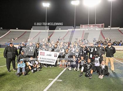 Thumbnail 3 in Izard County vs. Rector (AAA 8 Man Final) photogallery.