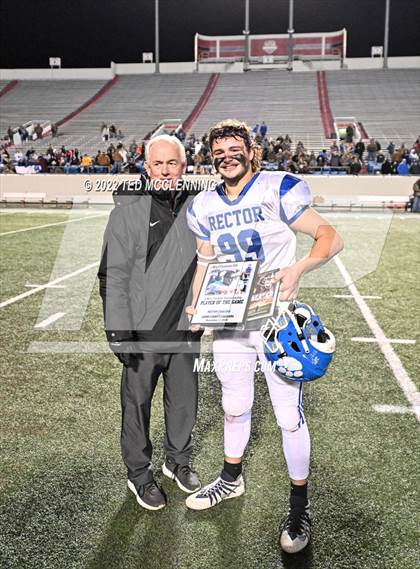 Thumbnail 3 in Izard County vs. Rector (AAA 8 Man Final) photogallery.