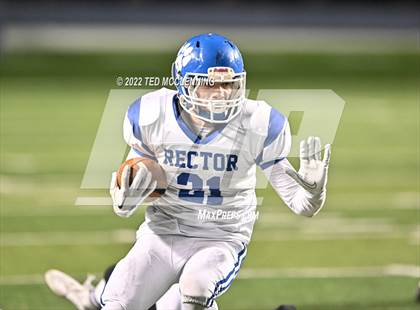 Thumbnail 3 in Izard County vs. Rector (AAA 8 Man Final) photogallery.