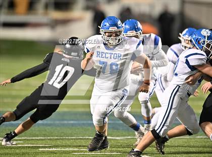 Thumbnail 3 in Izard County vs. Rector (AAA 8 Man Final) photogallery.