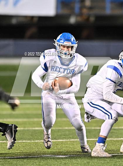 Thumbnail 2 in Izard County vs. Rector (AAA 8 Man Final) photogallery.