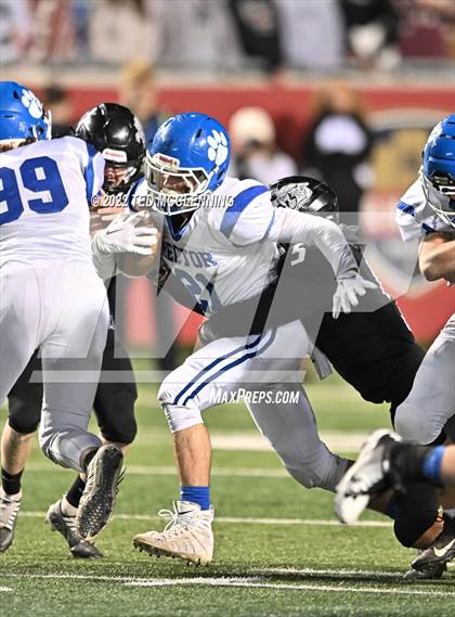 Thumbnail 1 in Izard County vs. Rector (AAA 8 Man Final) photogallery.