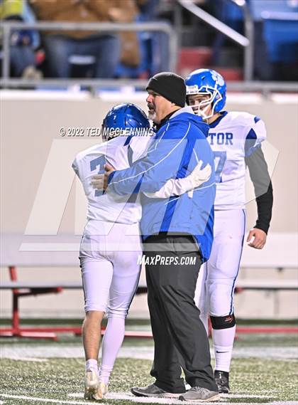 Thumbnail 3 in Izard County vs. Rector (AAA 8 Man Final) photogallery.