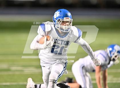 Thumbnail 2 in Izard County vs. Rector (AAA 8 Man Final) photogallery.