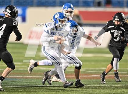 Thumbnail 2 in Izard County vs. Rector (AAA 8 Man Final) photogallery.