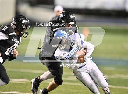 Thumbnail 3 in Izard County vs. Rector (AAA 8 Man Final) photogallery.