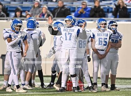 Thumbnail 2 in Izard County vs. Rector (AAA 8 Man Final) photogallery.