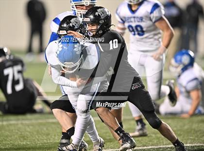 Thumbnail 3 in Izard County vs. Rector (AAA 8 Man Final) photogallery.