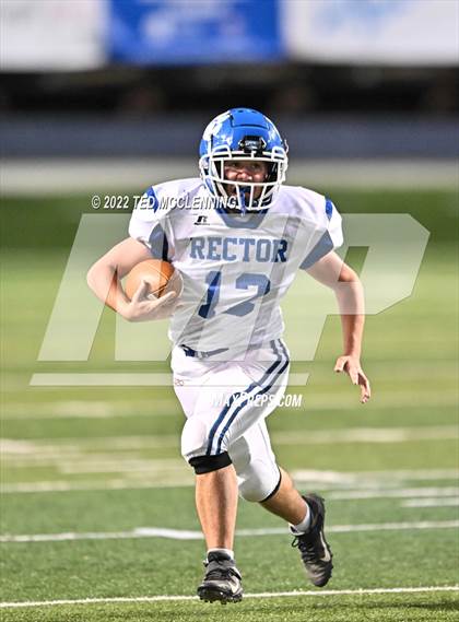 Thumbnail 3 in Izard County vs. Rector (AAA 8 Man Final) photogallery.