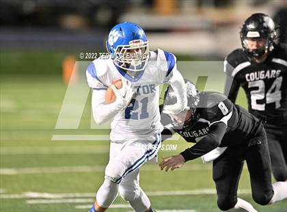Thumbnail 2 in Izard County vs. Rector (AAA 8 Man Final) photogallery.