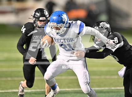 Thumbnail 3 in Izard County vs. Rector (AAA 8 Man Final) photogallery.
