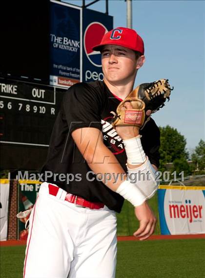 Thumbnail 3 in Newport Central Catholic vs. Conner (KHSAA 9th Region Final) photogallery.