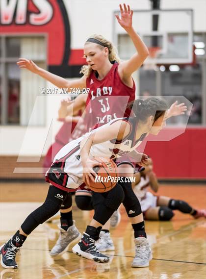 Thumbnail 2 in Glen Rose @ Mineral Wells (UIL 4A Bi-District Playoff) photogallery.