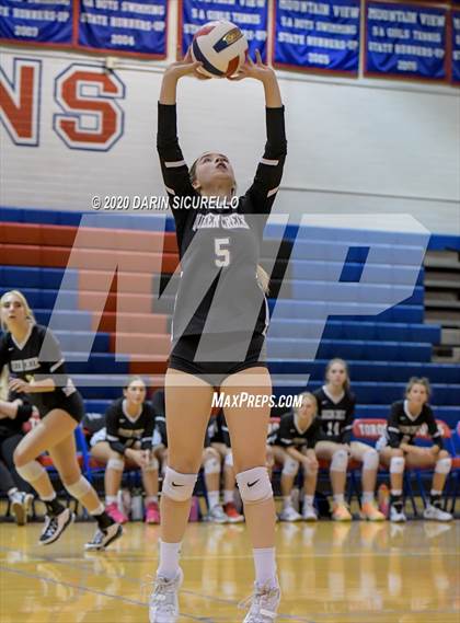 Thumbnail 2 in Queen Creek vs Mountain View (AIA 6A Round 1 Playoff)  photogallery.