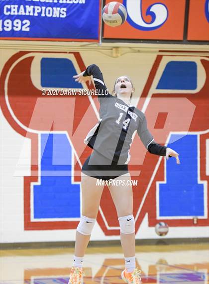 Thumbnail 1 in Queen Creek vs Mountain View (AIA 6A Round 1 Playoff)  photogallery.