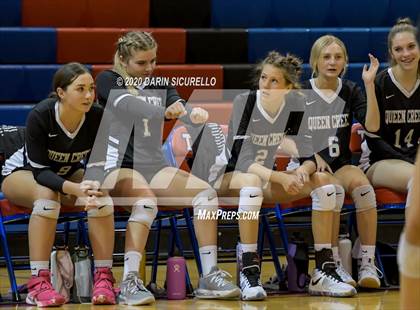 Thumbnail 1 in Queen Creek vs Mountain View (AIA 6A Round 1 Playoff)  photogallery.