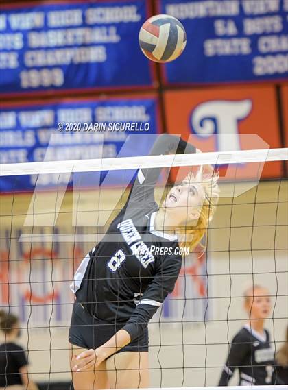 Thumbnail 1 in Queen Creek vs Mountain View (AIA 6A Round 1 Playoff)  photogallery.