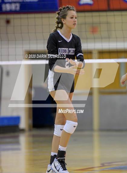 Thumbnail 3 in Queen Creek vs Mountain View (AIA 6A Round 1 Playoff)  photogallery.