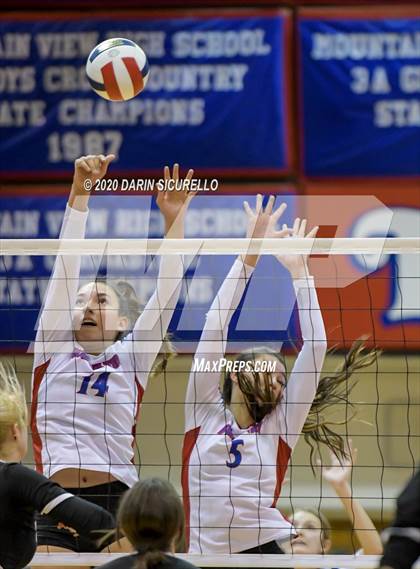 Thumbnail 2 in Queen Creek vs Mountain View (AIA 6A Round 1 Playoff)  photogallery.