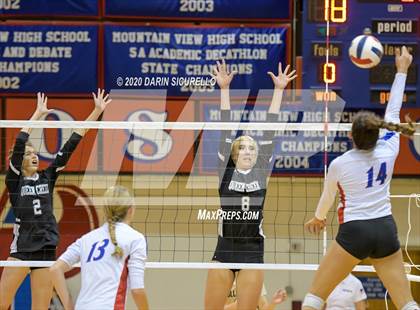 Thumbnail 1 in Queen Creek vs Mountain View (AIA 6A Round 1 Playoff)  photogallery.