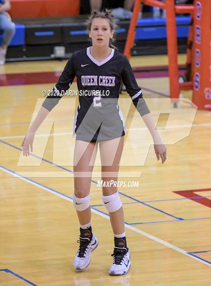 Thumbnail 2 in Queen Creek vs Mountain View (AIA 6A Round 1 Playoff)  photogallery.
