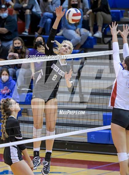Thumbnail 2 in Queen Creek vs Mountain View (AIA 6A Round 1 Playoff)  photogallery.