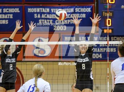 Thumbnail 2 in Queen Creek vs Mountain View (AIA 6A Round 1 Playoff)  photogallery.
