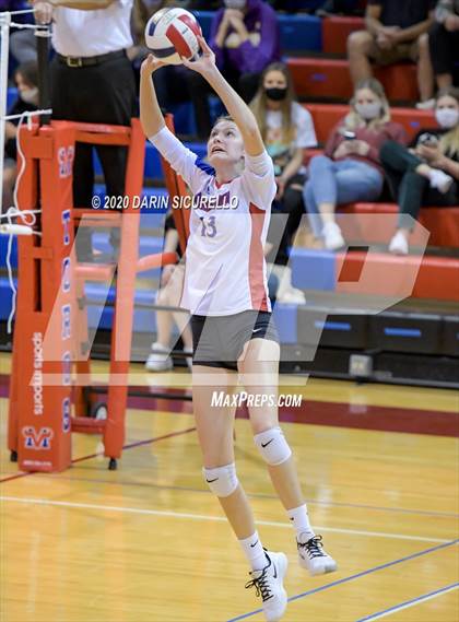 Thumbnail 2 in Queen Creek vs Mountain View (AIA 6A Round 1 Playoff)  photogallery.