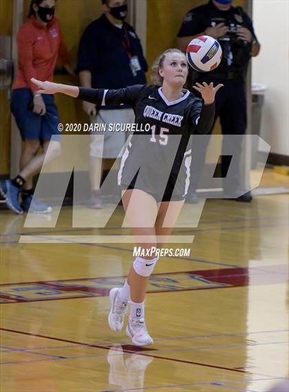 Thumbnail 2 in Queen Creek vs Mountain View (AIA 6A Round 1 Playoff)  photogallery.