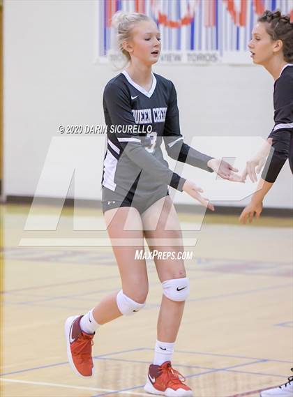 Thumbnail 1 in Queen Creek vs Mountain View (AIA 6A Round 1 Playoff)  photogallery.
