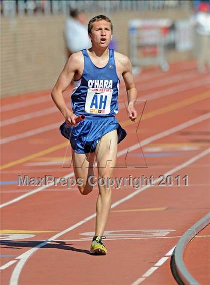 Thumbnail 1 in 117th Penn Relays (Boys 4x800m Small Schools Race 302) photogallery.