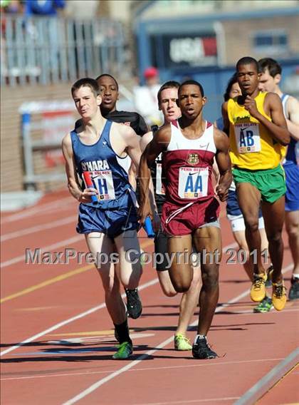 Thumbnail 3 in 117th Penn Relays (Boys 4x800m Small Schools Race 302) photogallery.