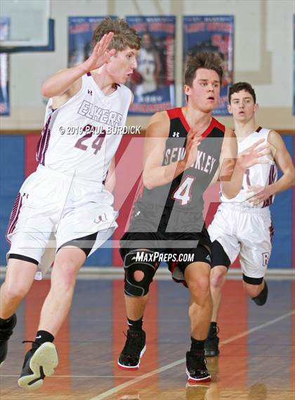Thumbnail 3 in Ridgway vs. Sewickley Academy (PIAA AA First Round) photogallery.