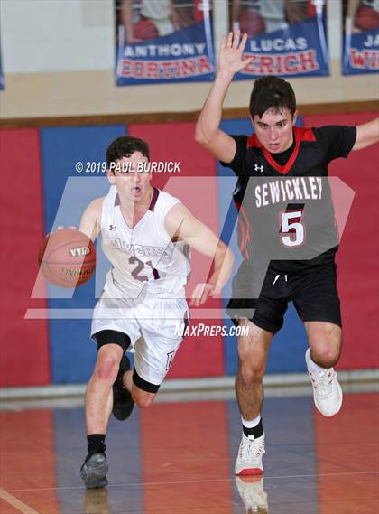 Thumbnail 1 in Ridgway vs. Sewickley Academy (PIAA AA First Round) photogallery.