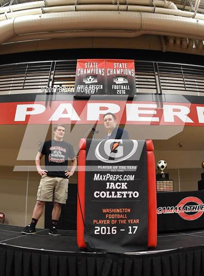 Thumbnail 3 in Camas Football (Tour of Champions) photogallery.