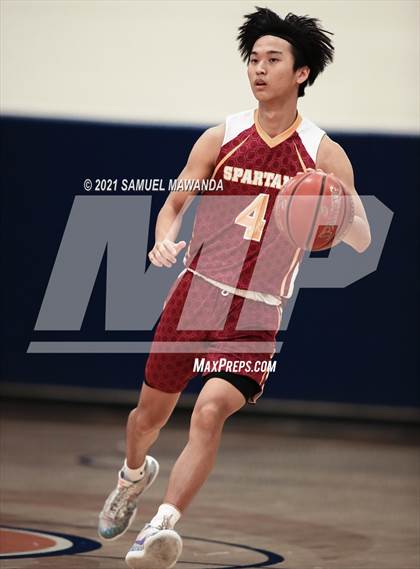 Thumbnail 1 in Knight vs La Canada (6th Annual West Valley Varsity Basketball Tip-off Classic) photogallery.