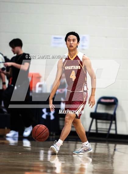 Thumbnail 3 in Knight vs La Canada (6th Annual West Valley Varsity Basketball Tip-off Classic) photogallery.