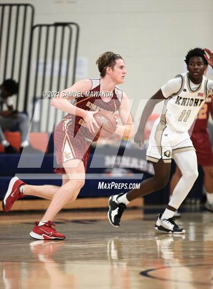 Thumbnail 3 in Knight vs La Canada (6th Annual West Valley Varsity Basketball Tip-off Classic) photogallery.
