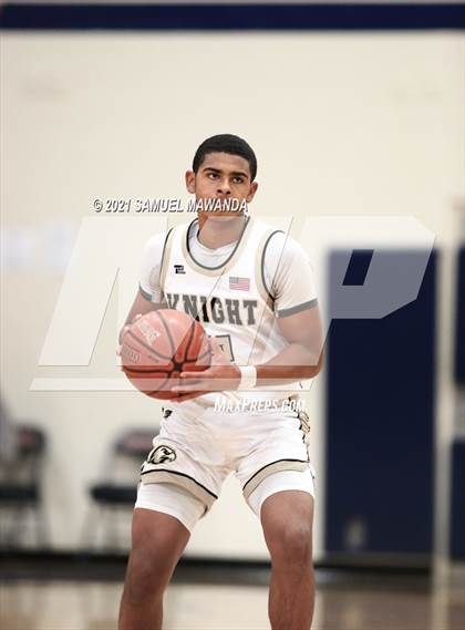 Thumbnail 3 in Knight vs La Canada (6th Annual West Valley Varsity Basketball Tip-off Classic) photogallery.