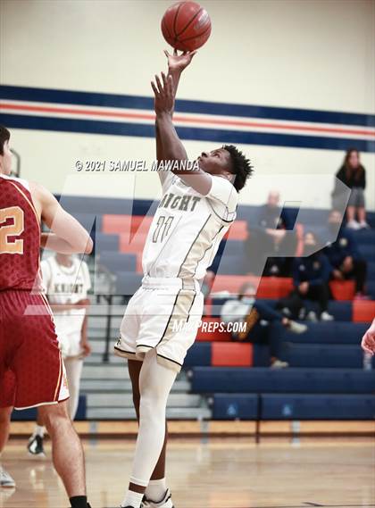 Thumbnail 2 in Knight vs La Canada (6th Annual West Valley Varsity Basketball Tip-off Classic) photogallery.