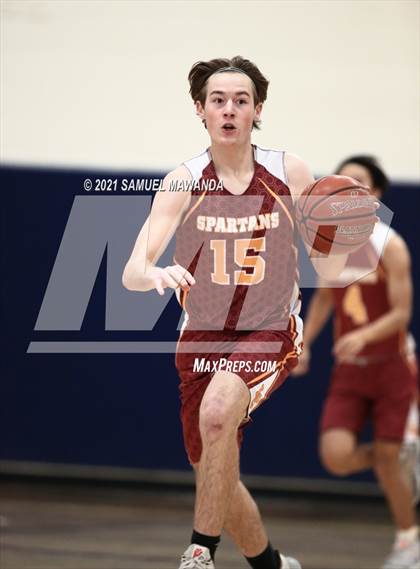 Thumbnail 1 in Knight vs La Canada (6th Annual West Valley Varsity Basketball Tip-off Classic) photogallery.