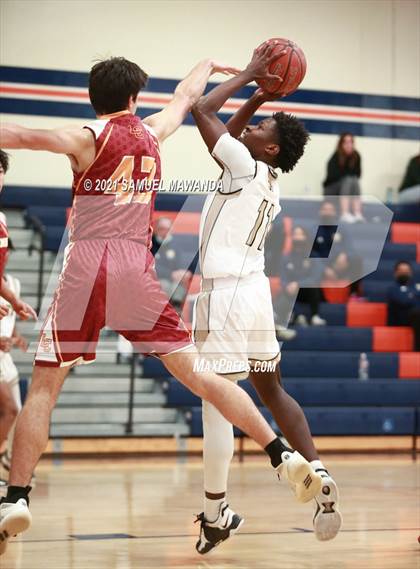 Thumbnail 3 in Knight vs La Canada (6th Annual West Valley Varsity Basketball Tip-off Classic) photogallery.