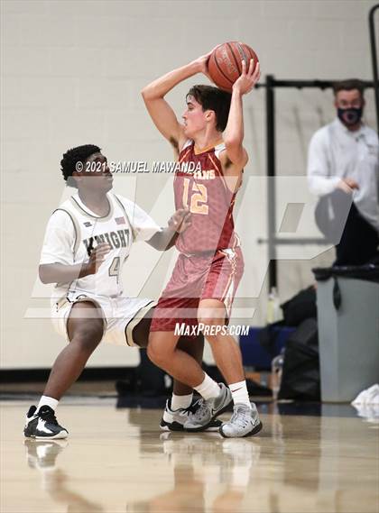 Thumbnail 2 in Knight vs La Canada (6th Annual West Valley Varsity Basketball Tip-off Classic) photogallery.